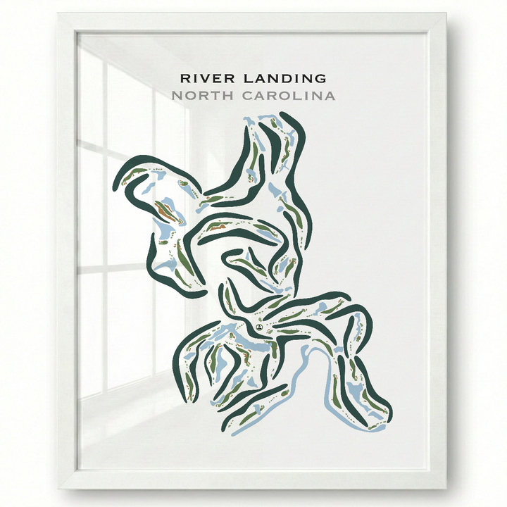 River Landing, North Carolina - Printed Golf Courses