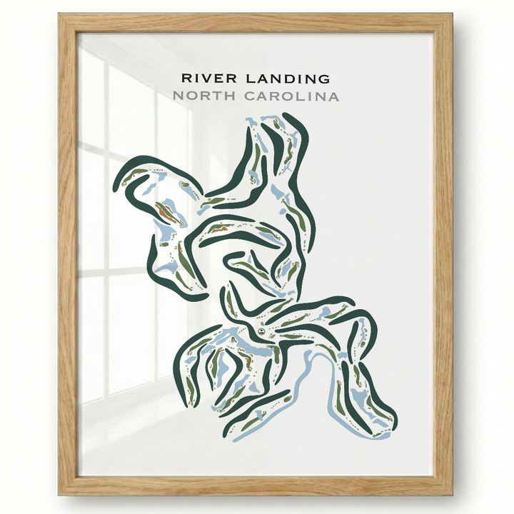 River Landing, North Carolina - Printed Golf Courses