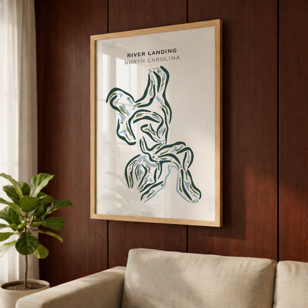 River Landing, North Carolina - Printed Golf Courses