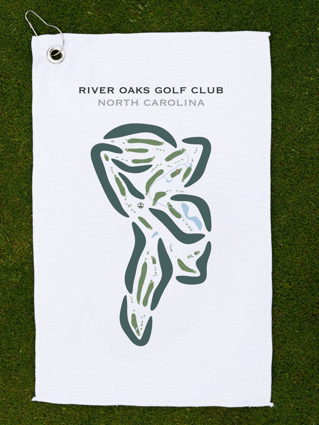 River Oaks Golf Club, North Carolina - Printed Golf Courses