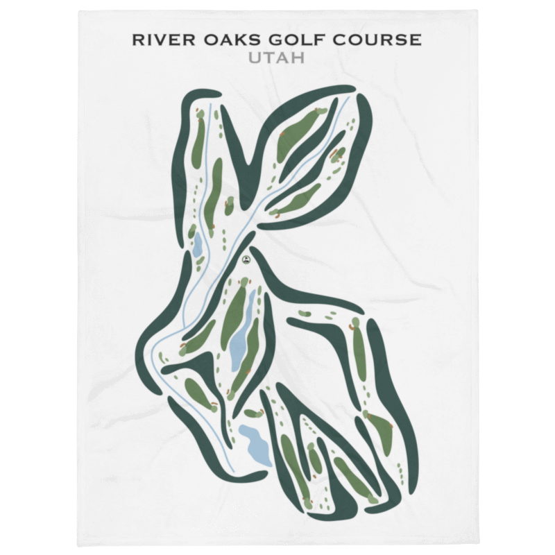 River Oaks, Sandy Utah - Printed Golf Courses