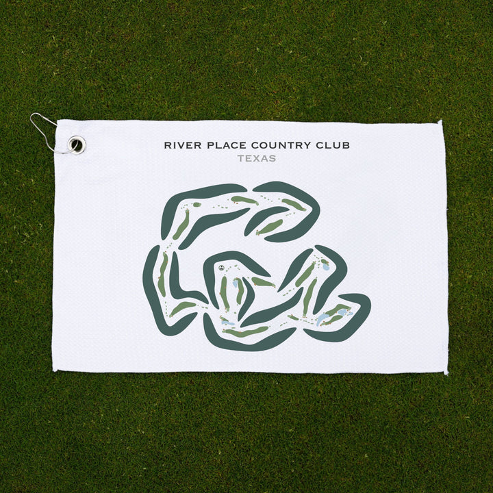 River Place Country Club, Texas - Printed Golf Courses
