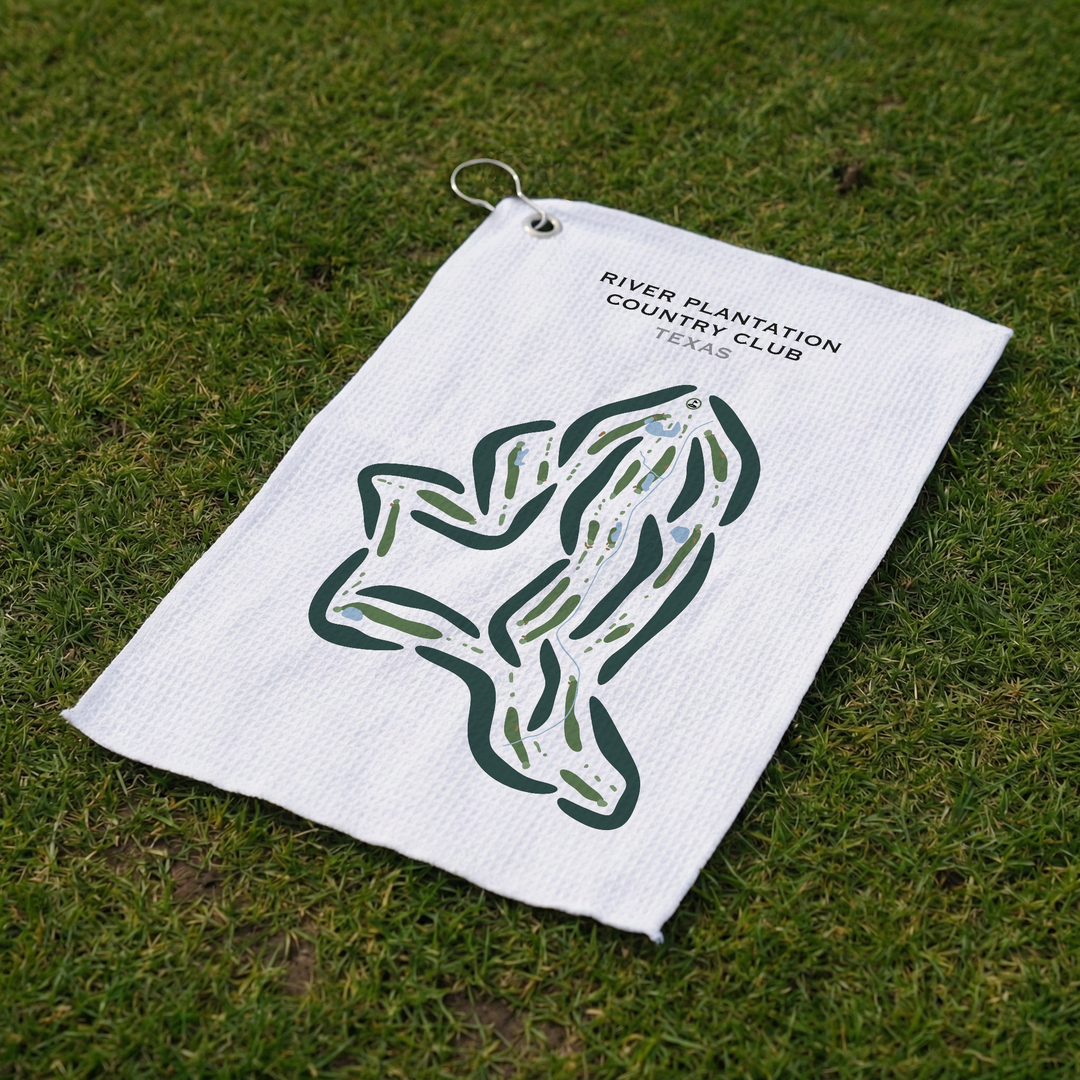 River Plantation Country Club, Texas - Printed Golf Courses