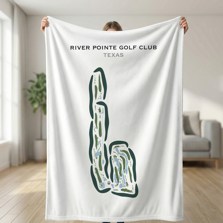 River Pointe Golf Club, Texas - Printed Golf Courses