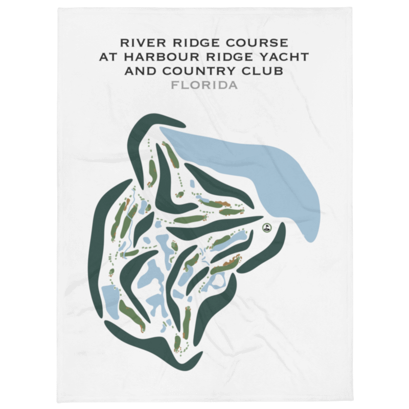 River Ridge Course at Harbour Ridge Yacht & Country Club, Florida - Printed Golf Courses