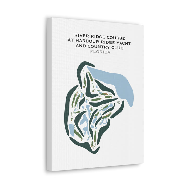 River Ridge Course at Harbour Ridge Yacht & Country Club, Florida - Printed Golf Courses