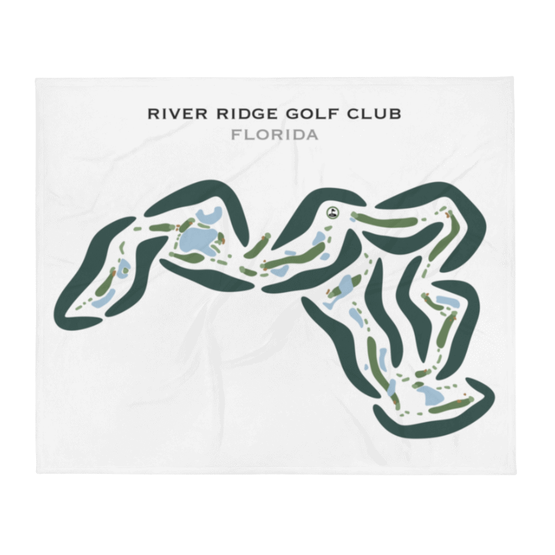River Ridge Golf Club, Florida - Printed Golf Courses