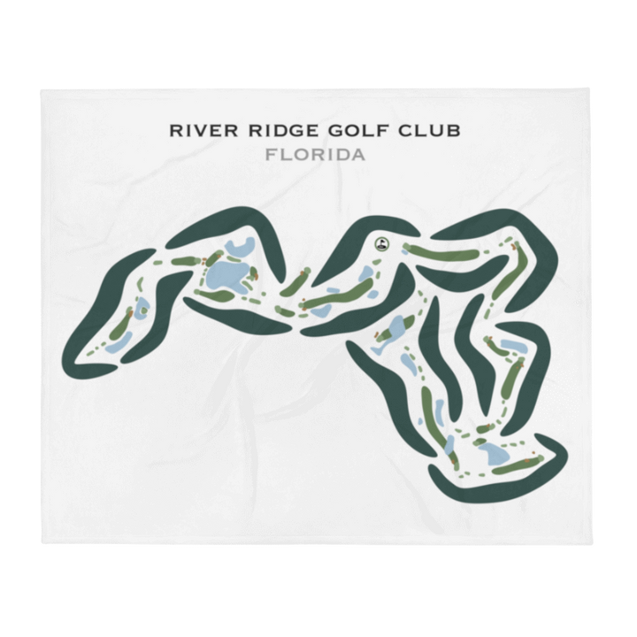 River Ridge Golf Club, Florida - Printed Golf Courses