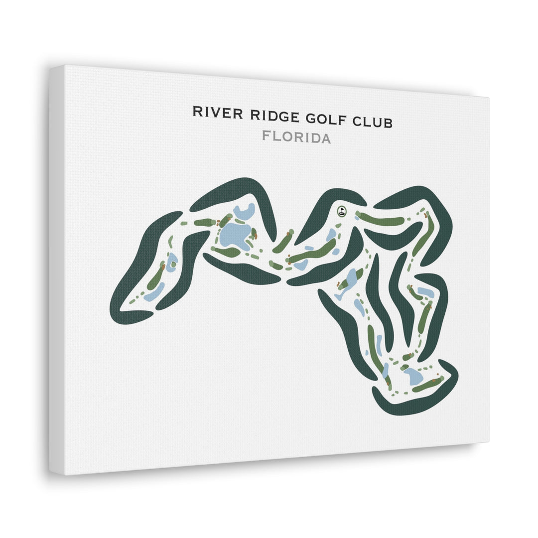 River Ridge Golf Club, Florida - Printed Golf Courses