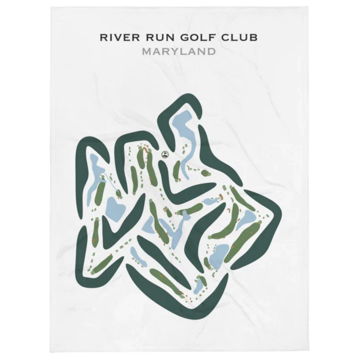 River Run Golf Club, Maryland - Printed Golf Courses