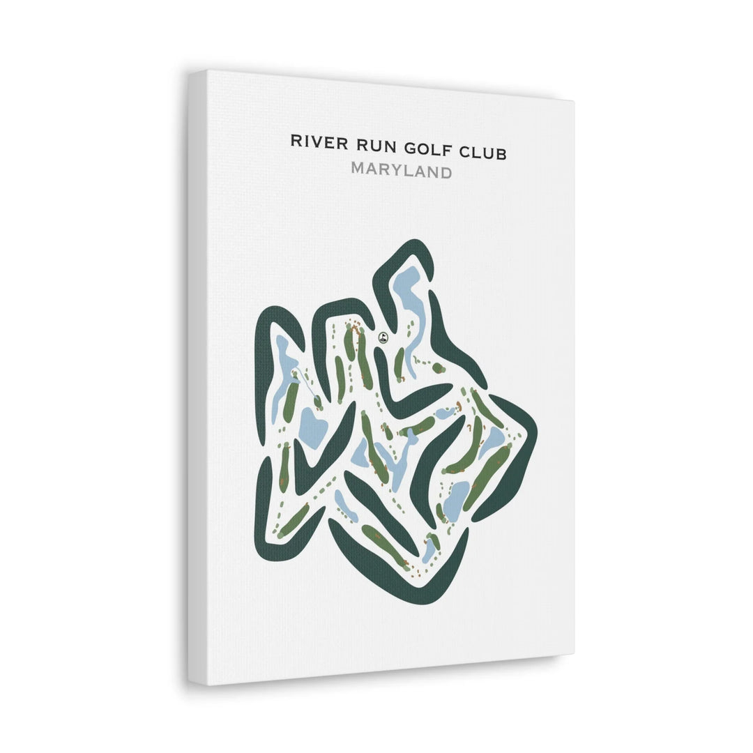 River Run Golf Club, Maryland - Printed Golf Courses