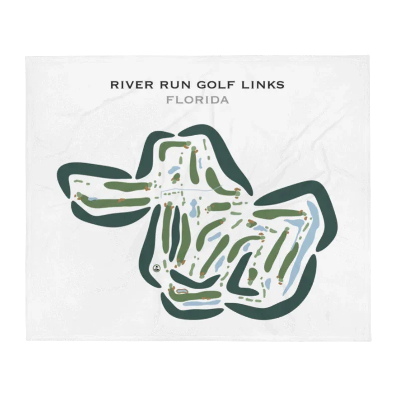 River Run Golf Links, Florida - Printed Golf Courses