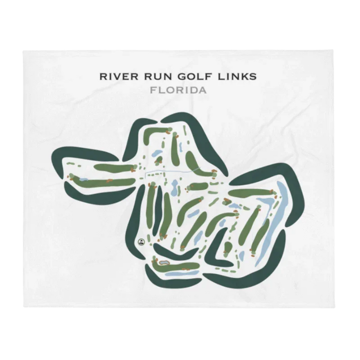 River Run Golf Links, Florida - Printed Golf Courses