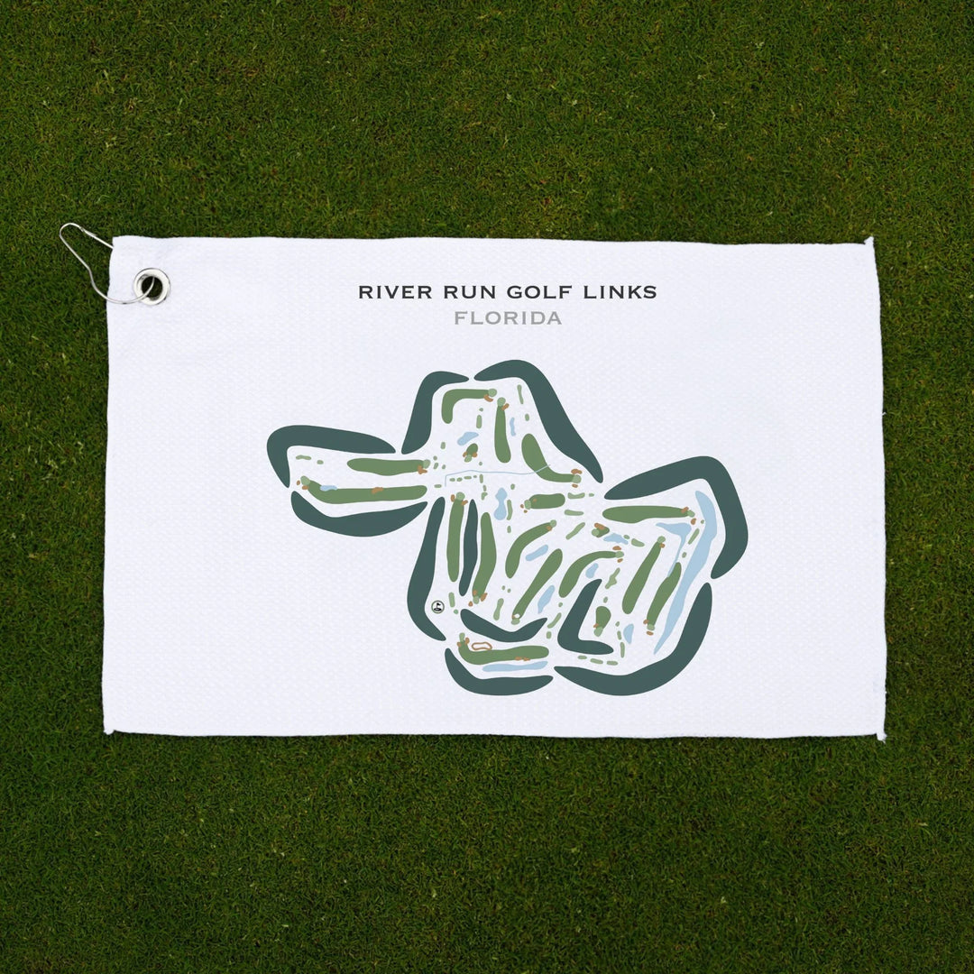 River Run Golf Links, Florida - Printed Golf Courses