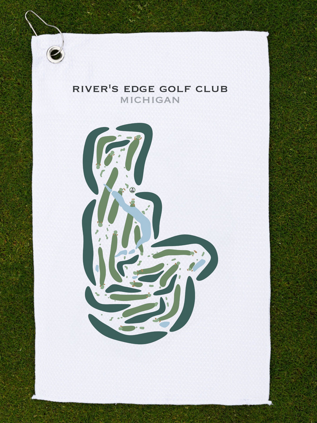 River's Edge Golf Club, Michigan - Printed Golf Courses