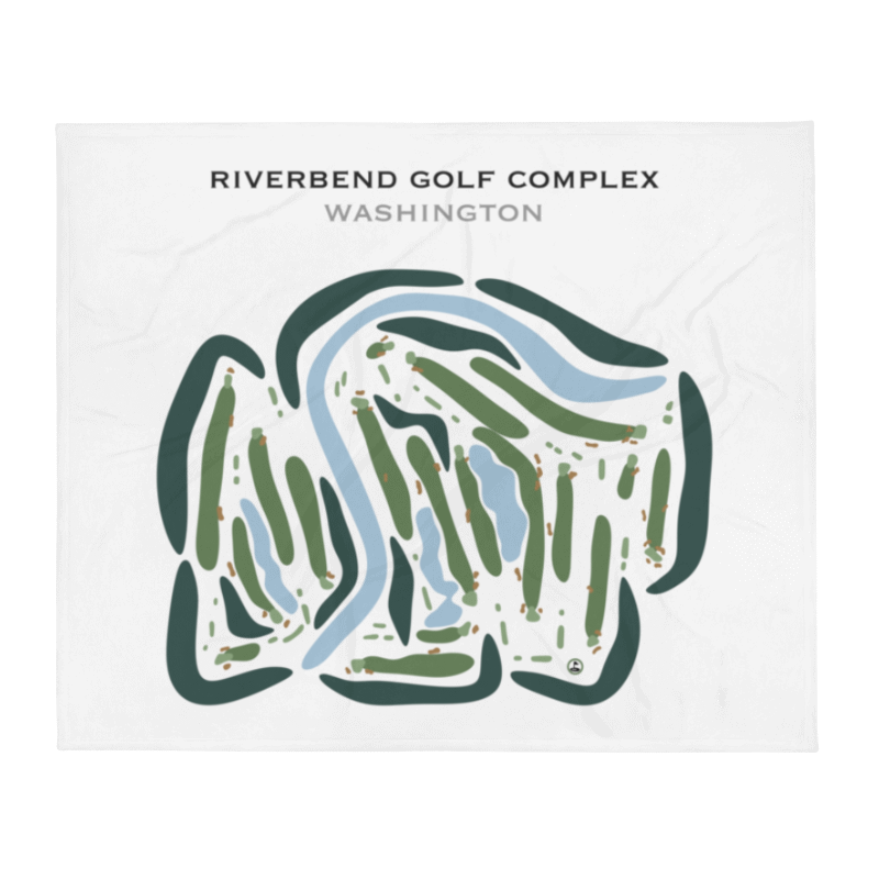 Riverbend Golf Complex, Washington - Printed Golf Courses