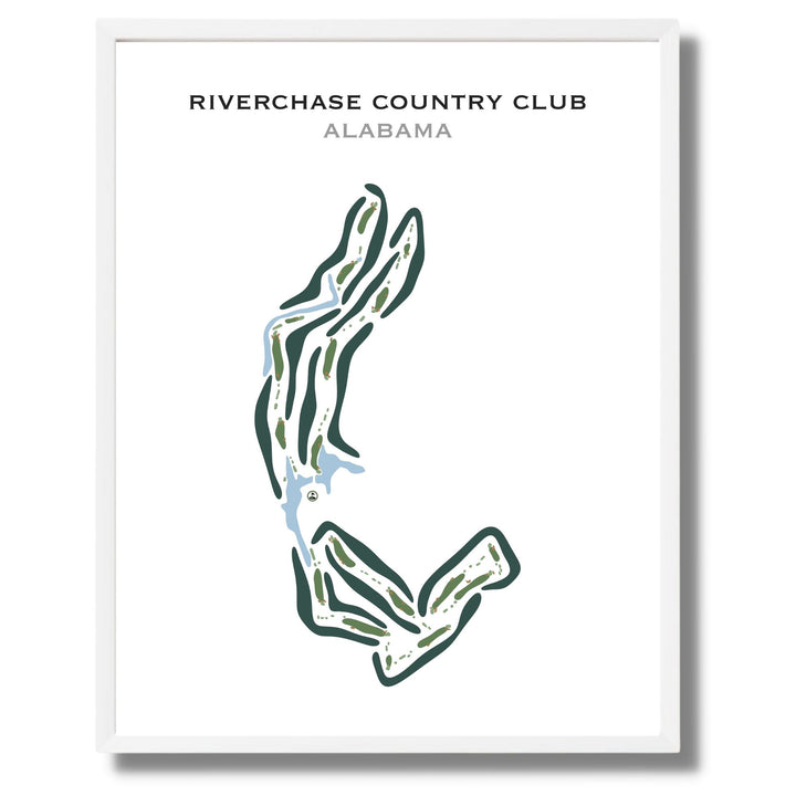 Riverchase Country Club, Alabama - Printed Golf Courses