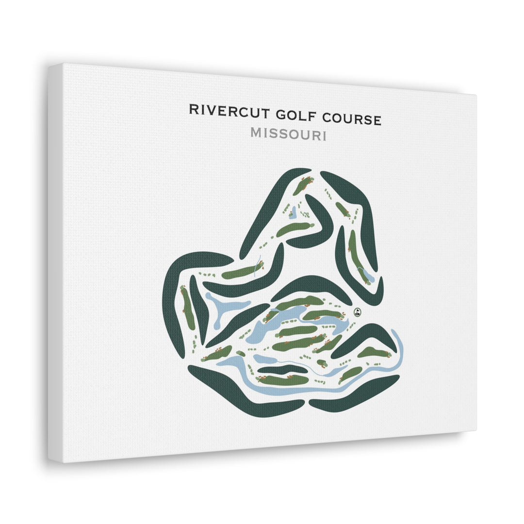 Rivercut Golf Course, Missouri - Printed Golf Courses