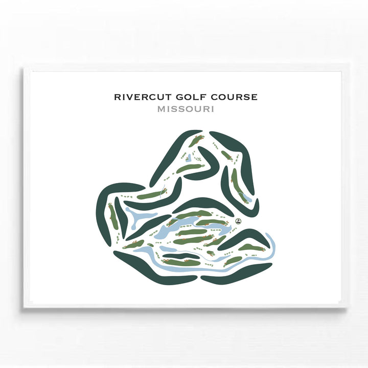 Rivercut Golf Course, Missouri - Printed Golf Courses
