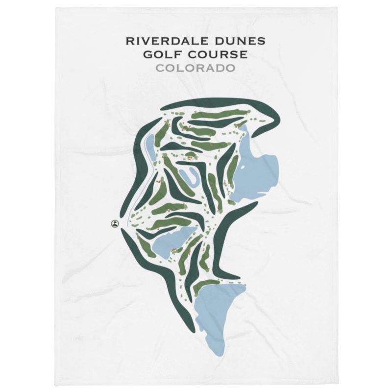 Riverdale Dunes Golf Course, Colorado - Printed Golf Courses