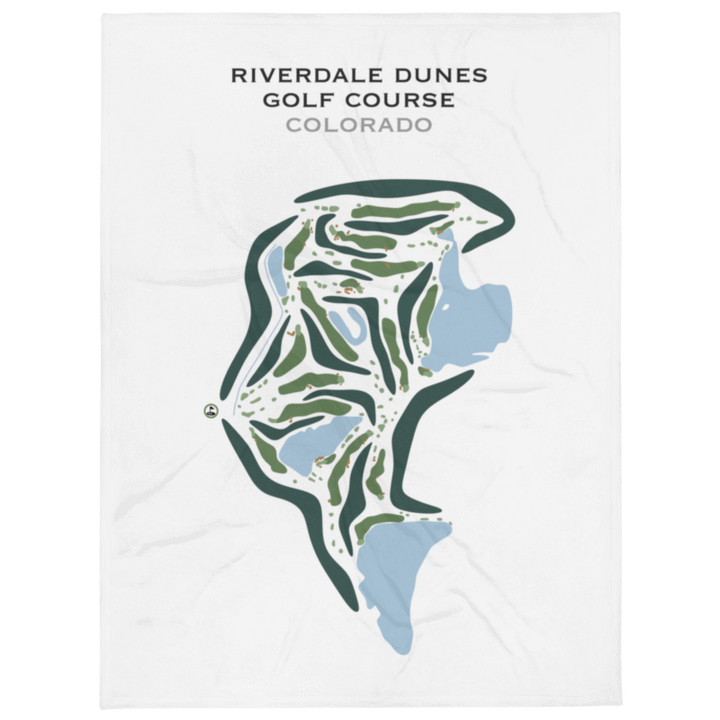 Riverdale Dunes Golf Course, Colorado - Printed Golf Courses