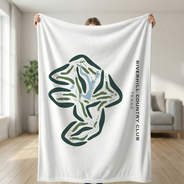 Riverhill Country Club, Texas - Printed Golf Courses