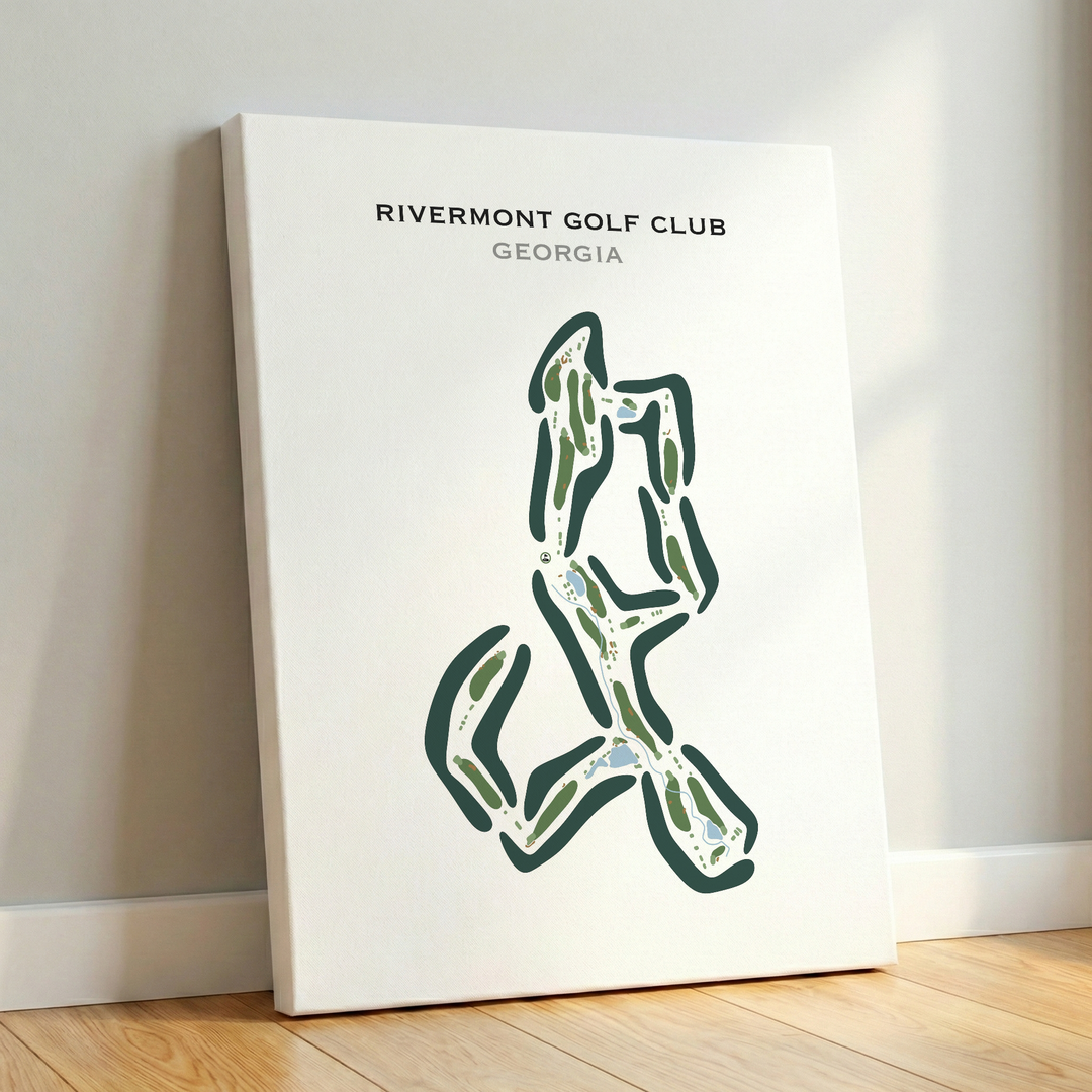 Rivermont Golf Club, Georgia - Printed Golf Courses