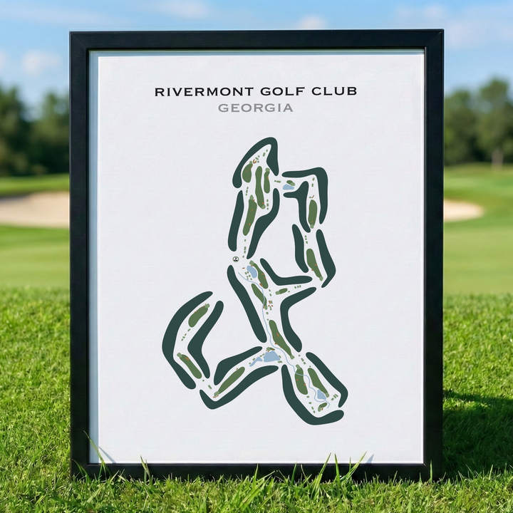 Rivermont Golf Club, Georgia - Printed Golf Courses