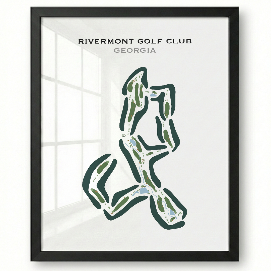 Rivermont Golf Club, Georgia - Printed Golf Courses