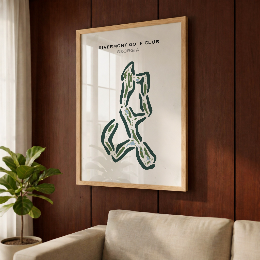 Rivermont Golf Club, Georgia - Printed Golf Courses