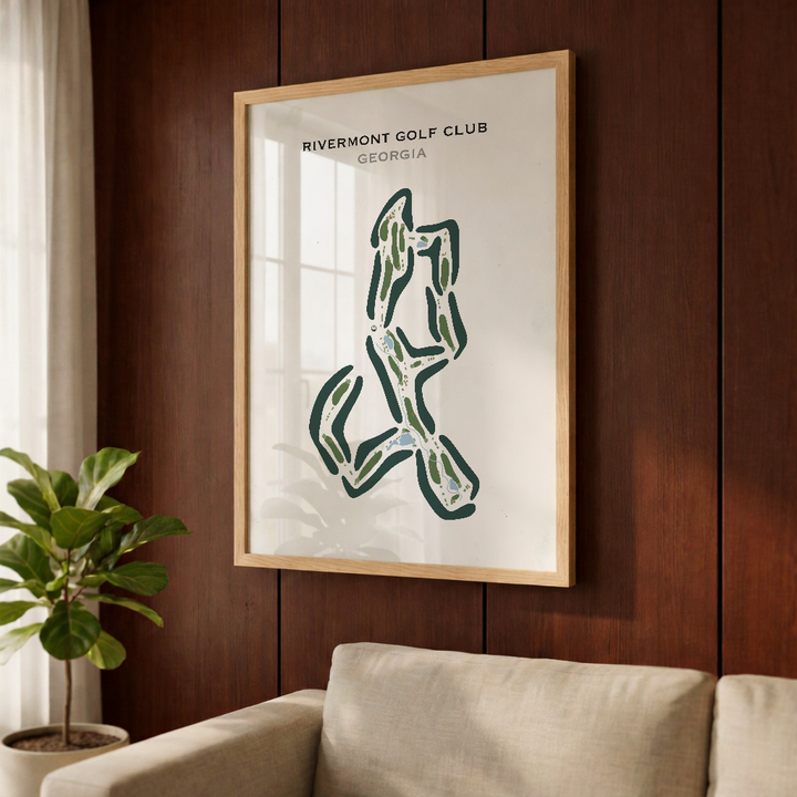 Rivermont Golf Club, Georgia - Printed Golf Courses