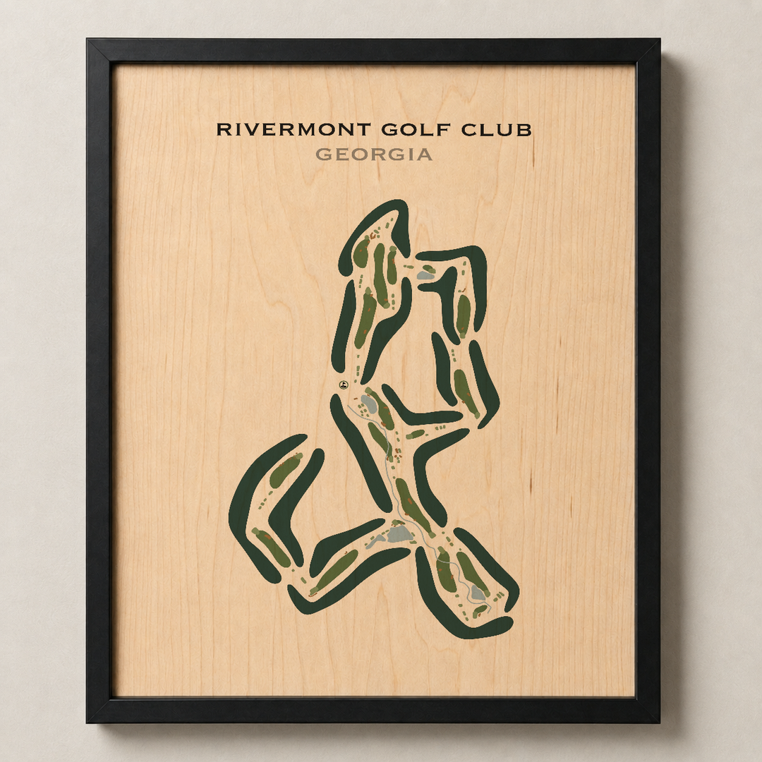 Rivermont Golf Club, Georgia - Printed Golf Courses