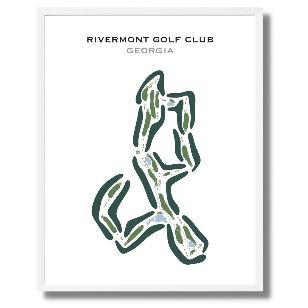 Rivermont Golf Club, Georgia - Printed Golf Courses