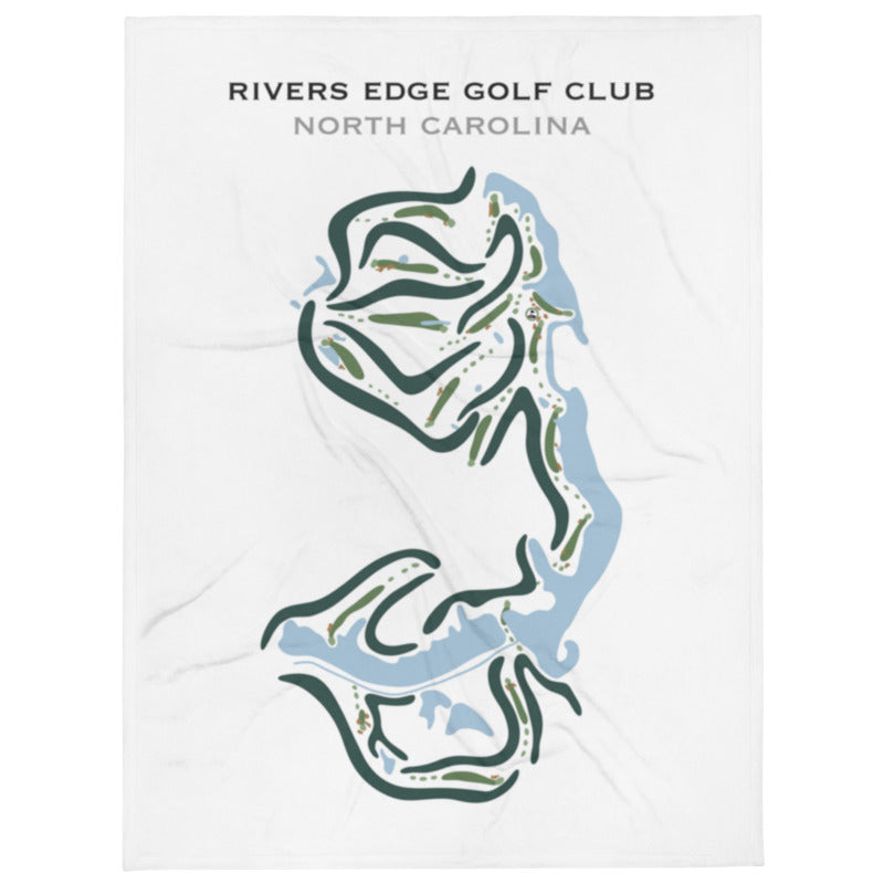 Rivers Edge Golf Club, North Carolina - Printed Golf Courses