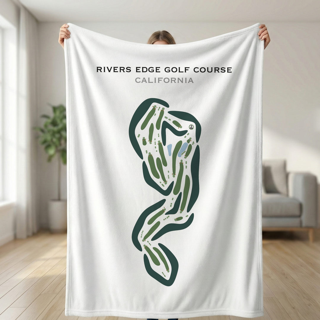 Rivers Edge Golf Course, California - Printed Golf Courses