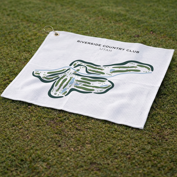 Riverside Country Club, Provo Utah - Printed Golf Courses
