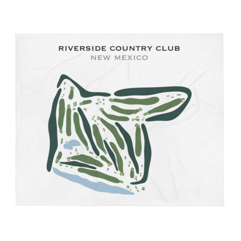 Riverside Country Club, New Mexico - Printed Golf Courses