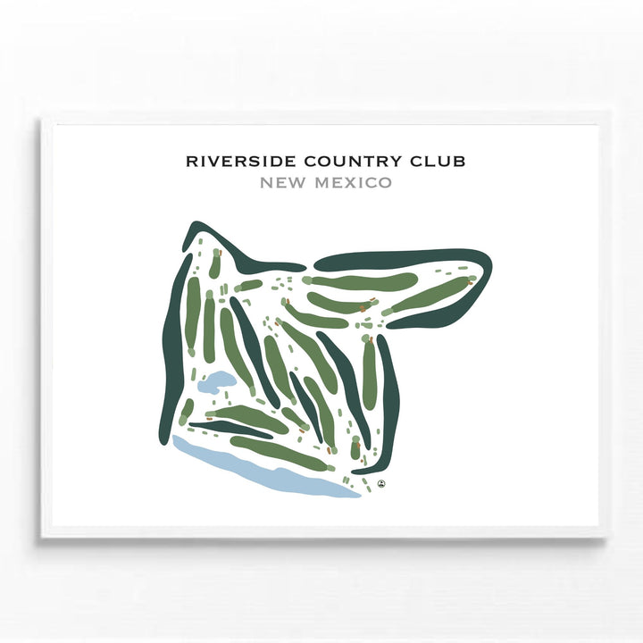 Riverside Country Club, New Mexico - Printed Golf Courses