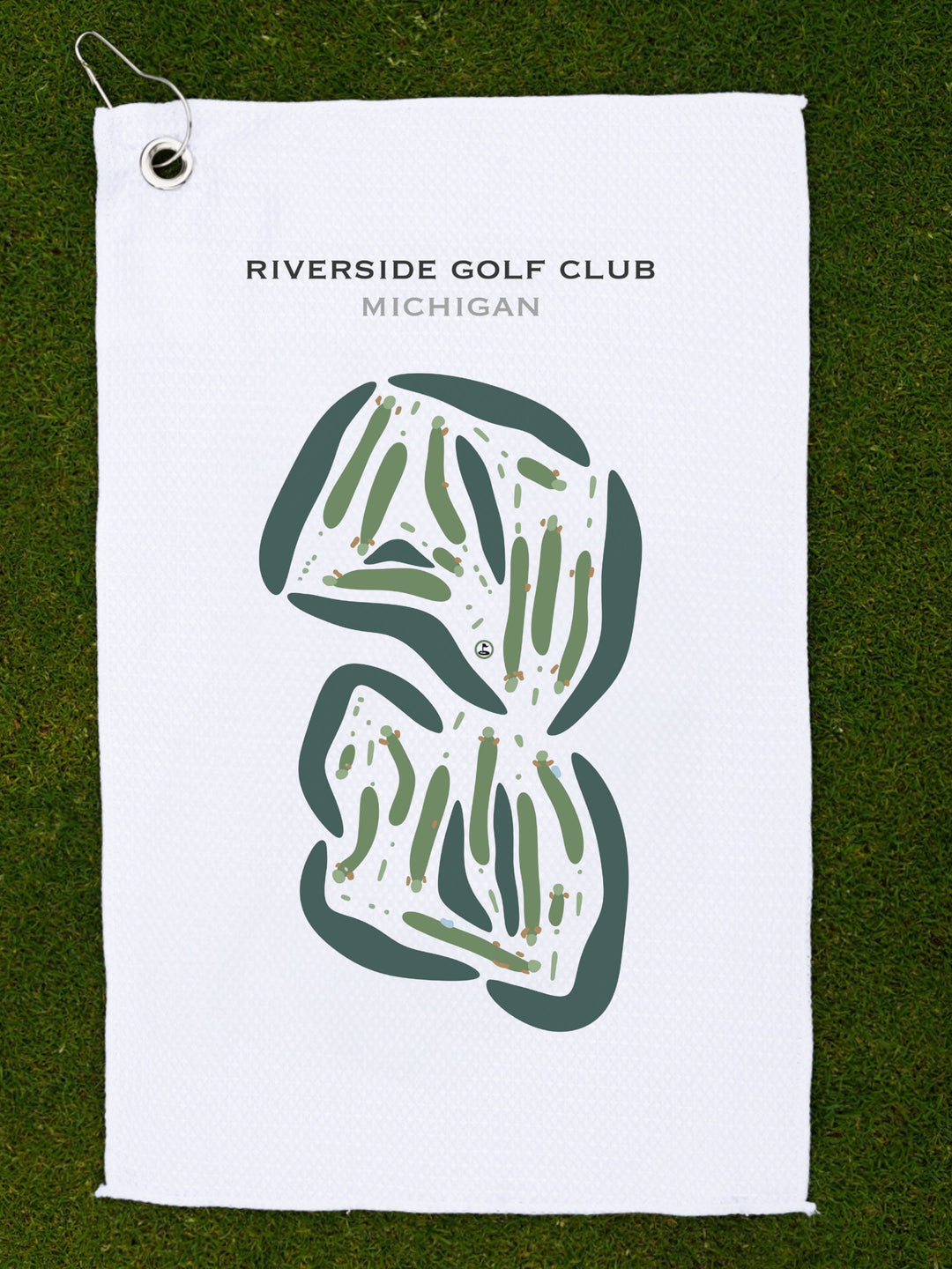 Riverside Golf Club, Michigan - Printed Golf Courses