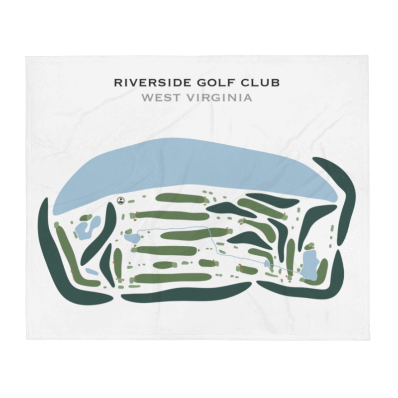 Riverside Golf Club, West Virginia - Printed Golf Courses