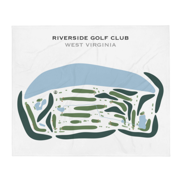 Riverside Golf Club, West Virginia - Printed Golf Courses