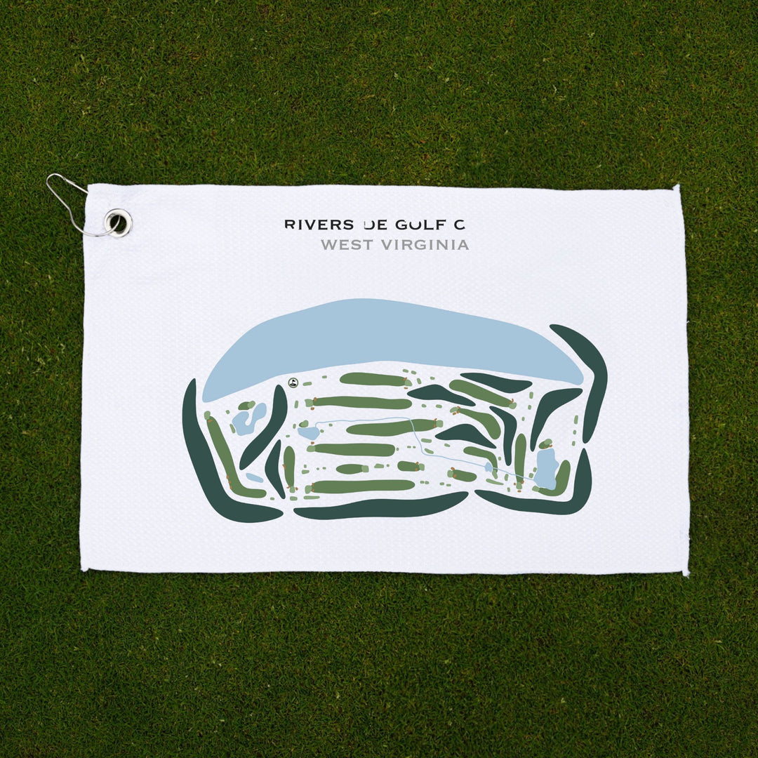 Riverside Golf Club, West Virginia - Printed Golf Courses