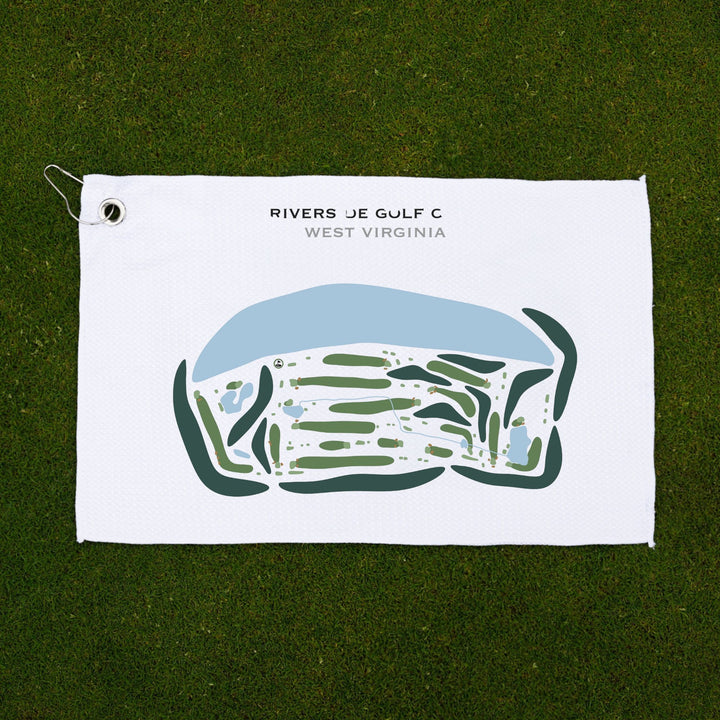 Riverside Golf Club, West Virginia - Printed Golf Courses