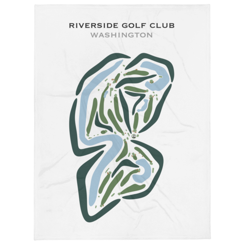 Riverside Golf Club, Washington - Printed Golf Courses