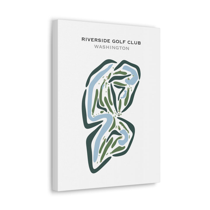 Riverside Golf Club, Washington - Printed Golf Courses