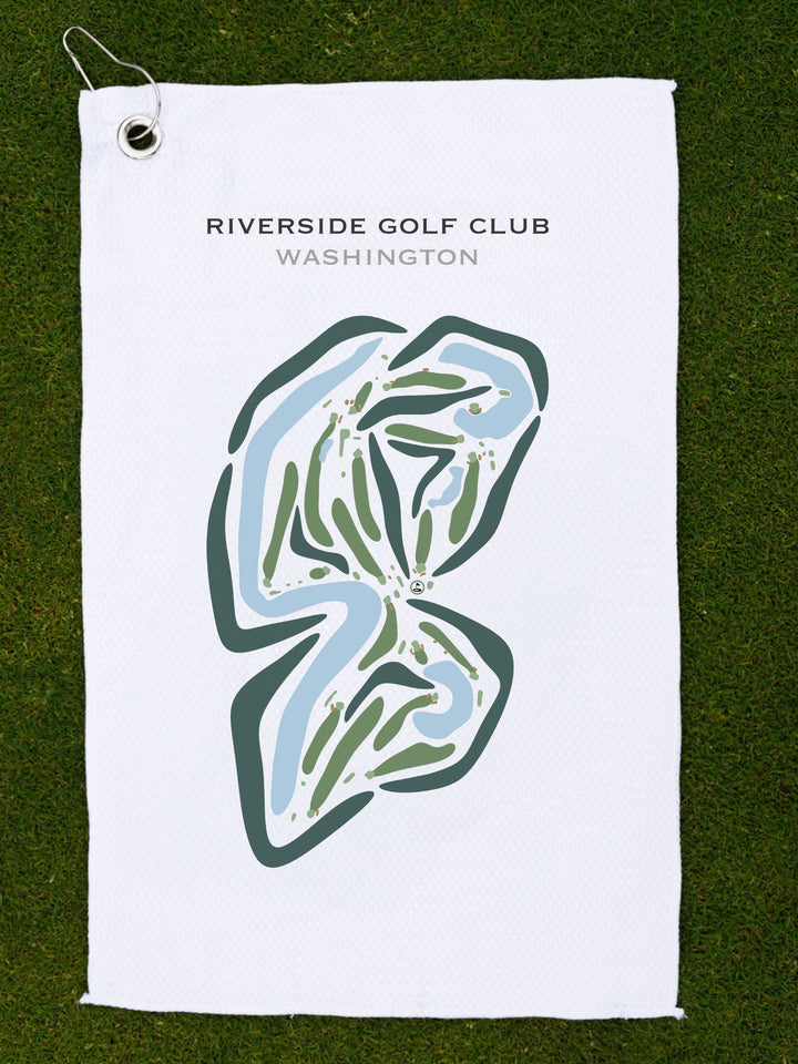 Riverside Golf Club, Washington - Printed Golf Courses