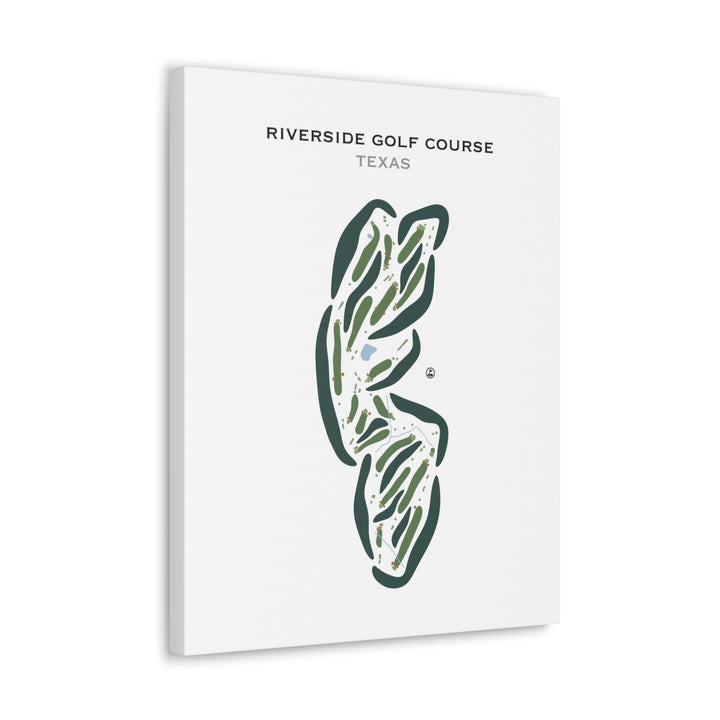 Riverside Golf Course, Texas - Printed Golf Courses