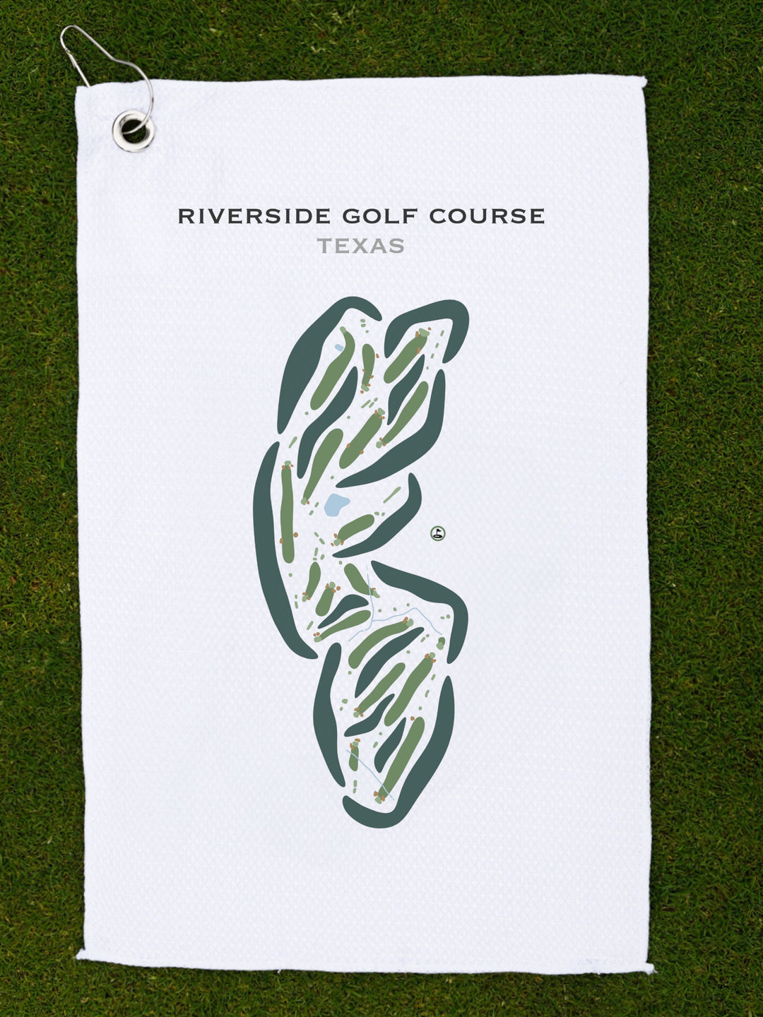 Riverside Golf Course, Texas - Printed Golf Courses