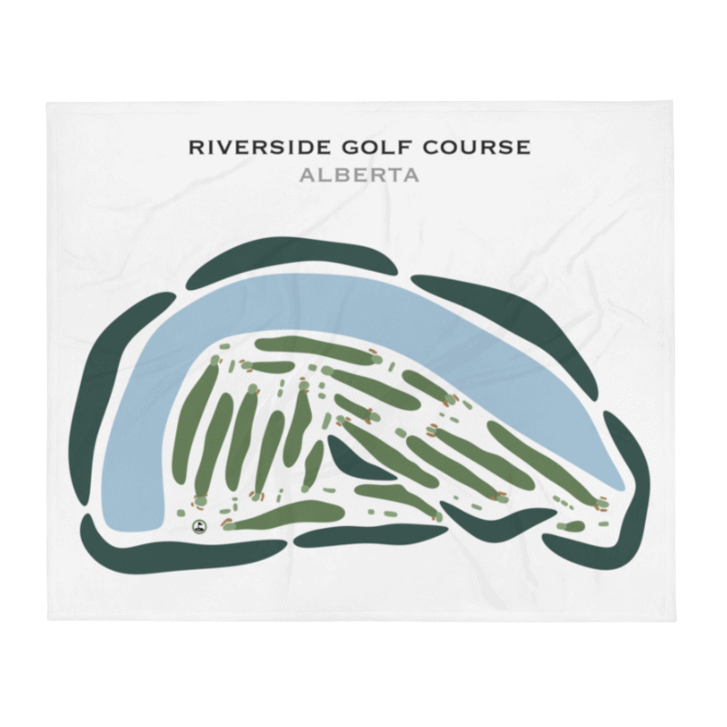 Riverside Golf Course, Canada - Printed Golf Courses