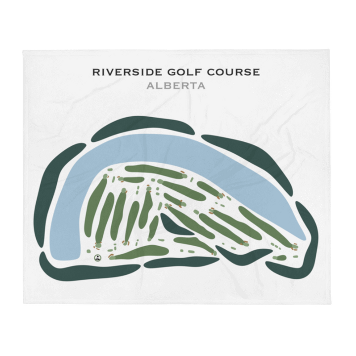 Riverside Golf Course, Canada - Printed Golf Courses
